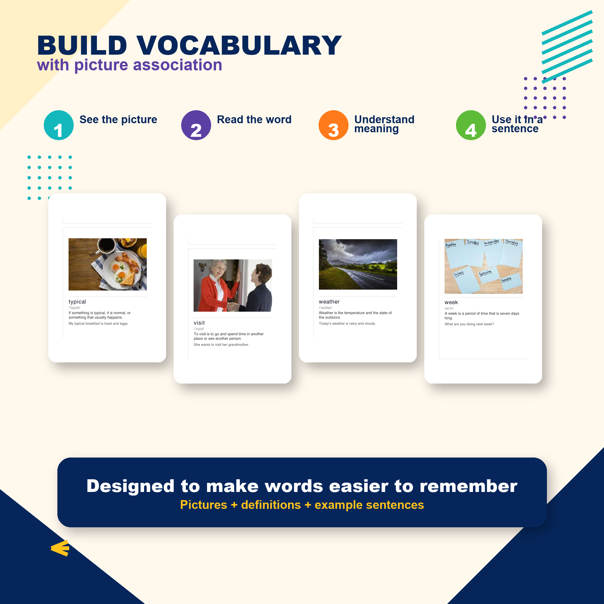 4000 English Vocabulary Flashcards PDF | A1–C1 ESL Learning | Download