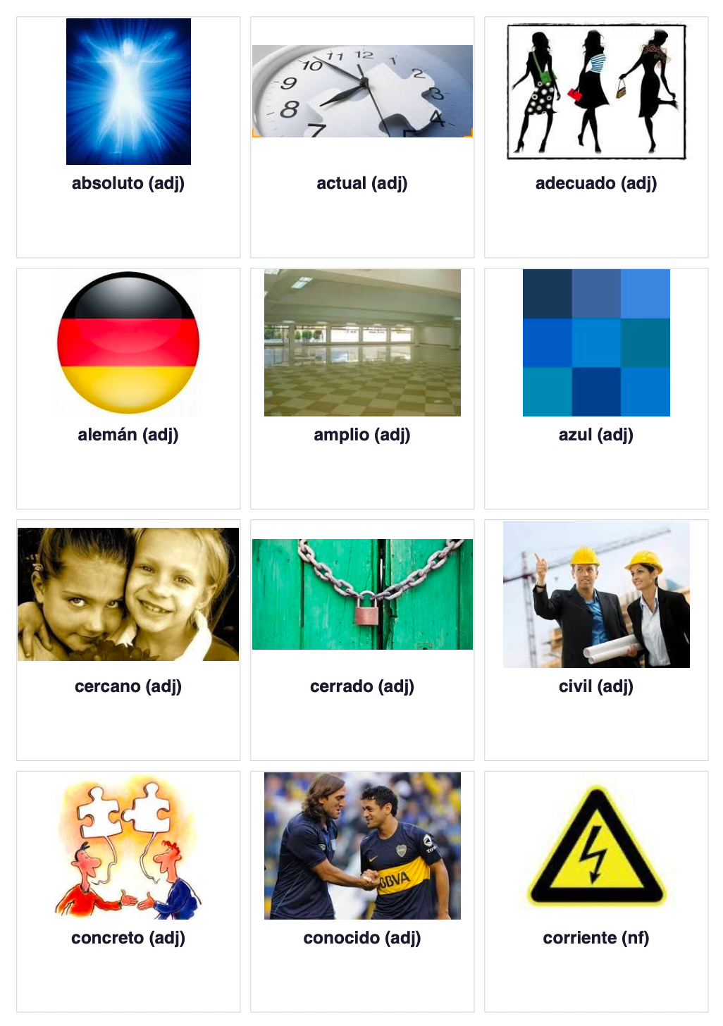 5000 Spanish Flashcards PDF for English Speakers | Learn Spanish Vocabulary