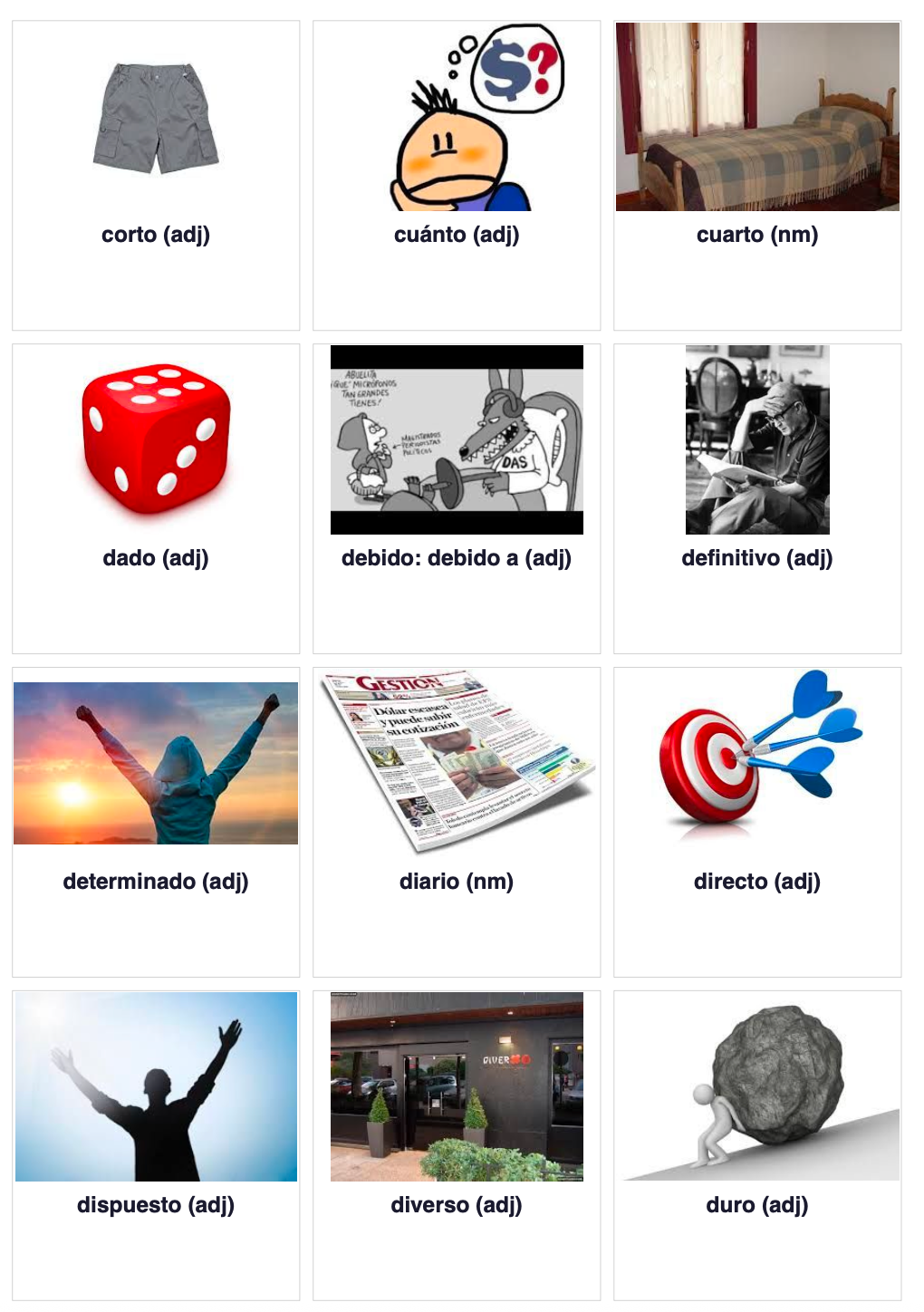5000 Spanish Flashcards PDF for English Speakers | Learn Spanish Vocabulary