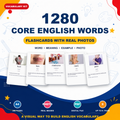 1280 English Vocabulary Flashcards with Images | Printable ESL PDF