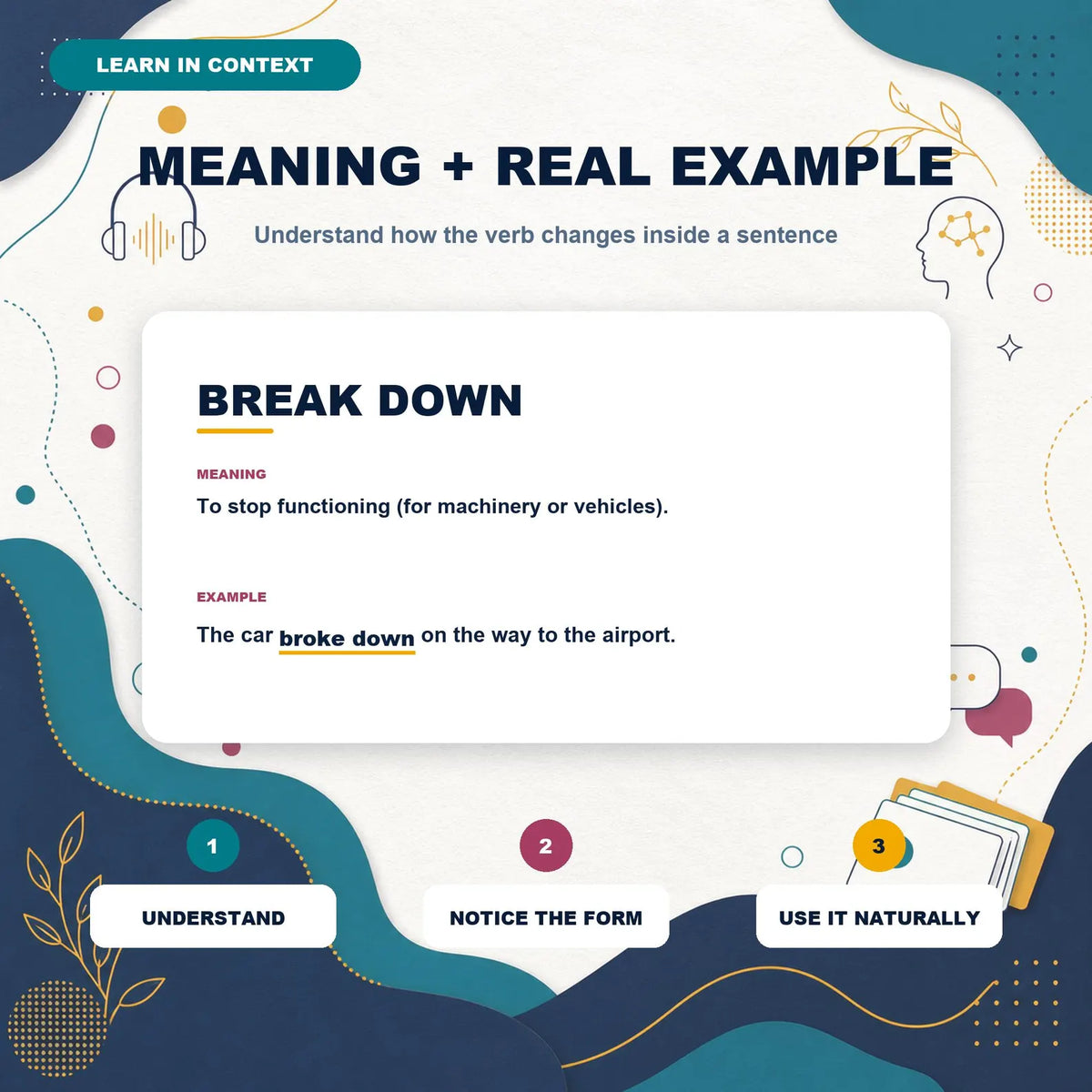 500 English Phrasal Verbs Anki Deck | Audio, Exercises, 3000 Cards (Digital Download)