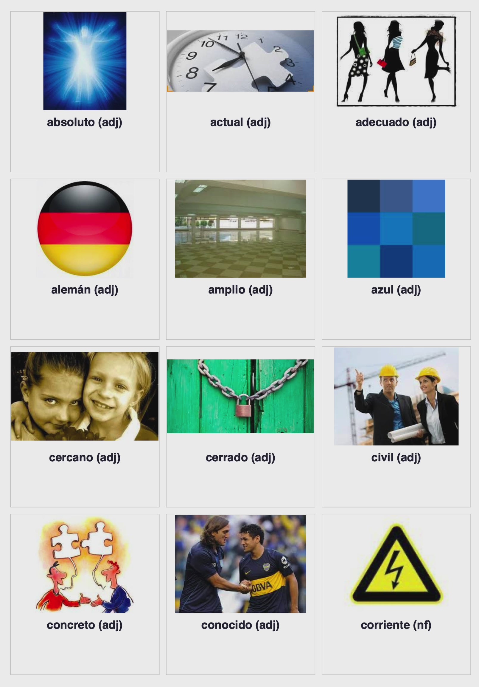 5000 Spanish Flashcards PDF for English Speakers | Learn Spanish Vocabulary