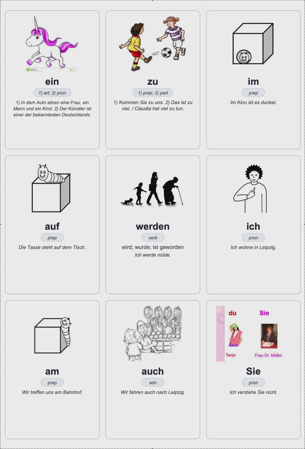 4000 German Flashcards PDF A1–C1 | English Translation | Instant Download
