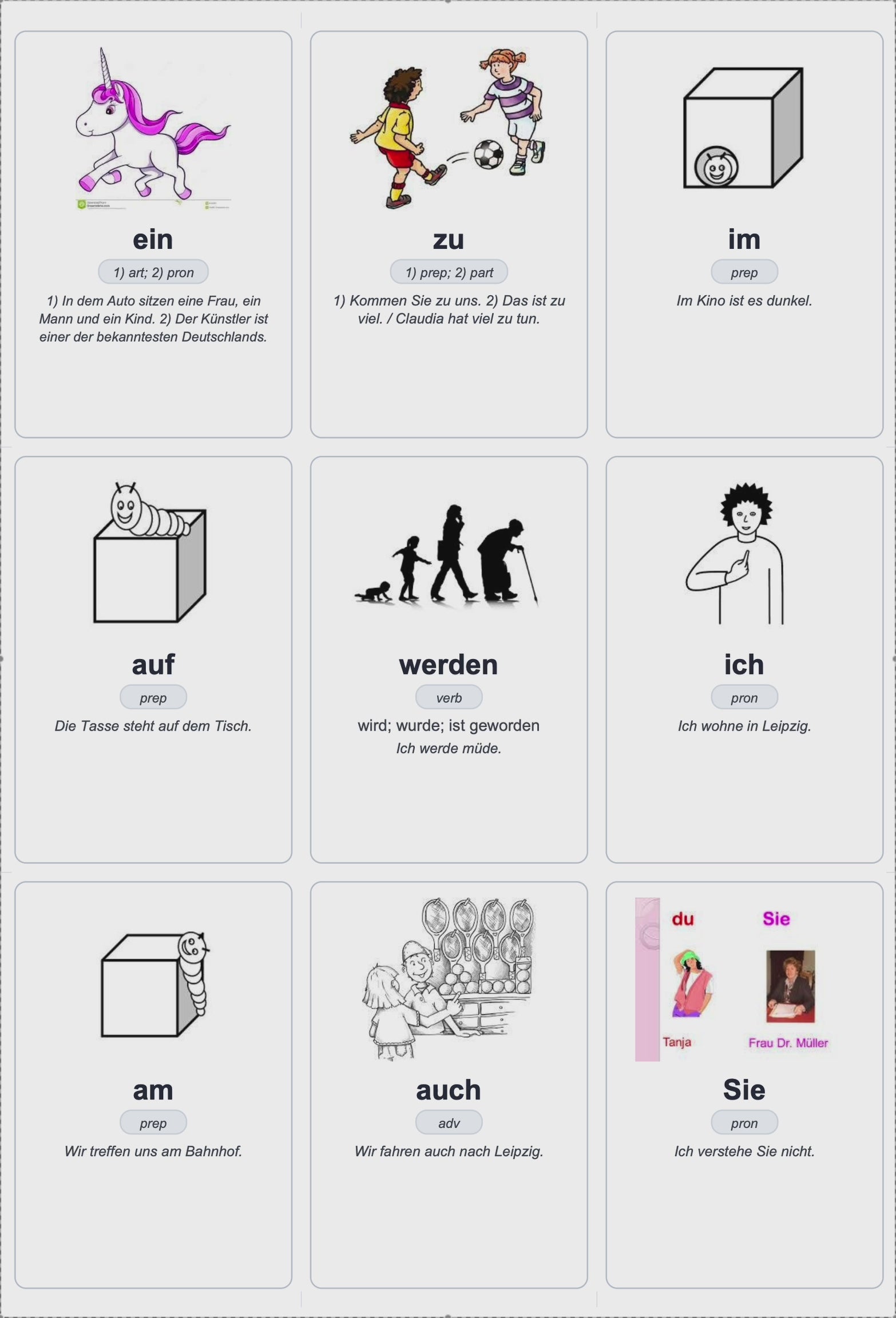 4000 German Flashcards PDF A1–C1 | English Translation | Instant Download